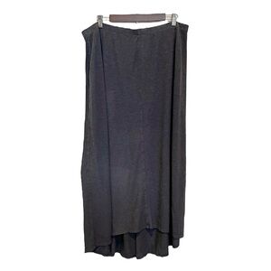 Eileen Fisher Woman Maxi Skirt Hemp Organic Cotton Blend Size 1X Lightweight